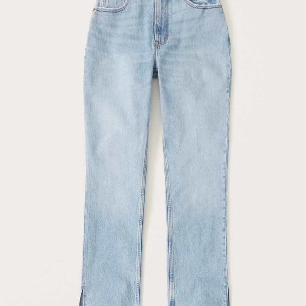 Abercrombie & Fitch Love Ultra High Rise 90s Straight Jean